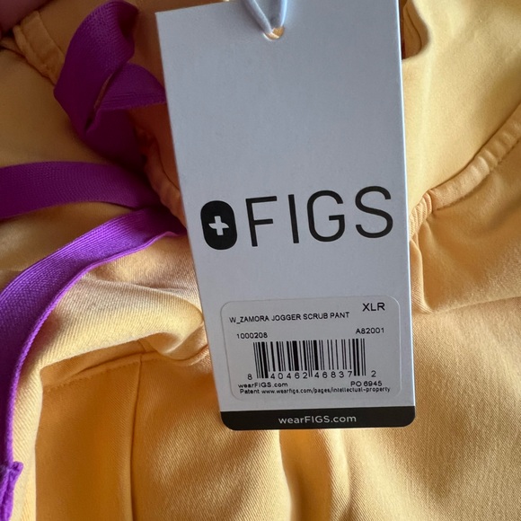 FIGS scrubs NWT Limited Edition Dandelion color - Picture 4 of 5